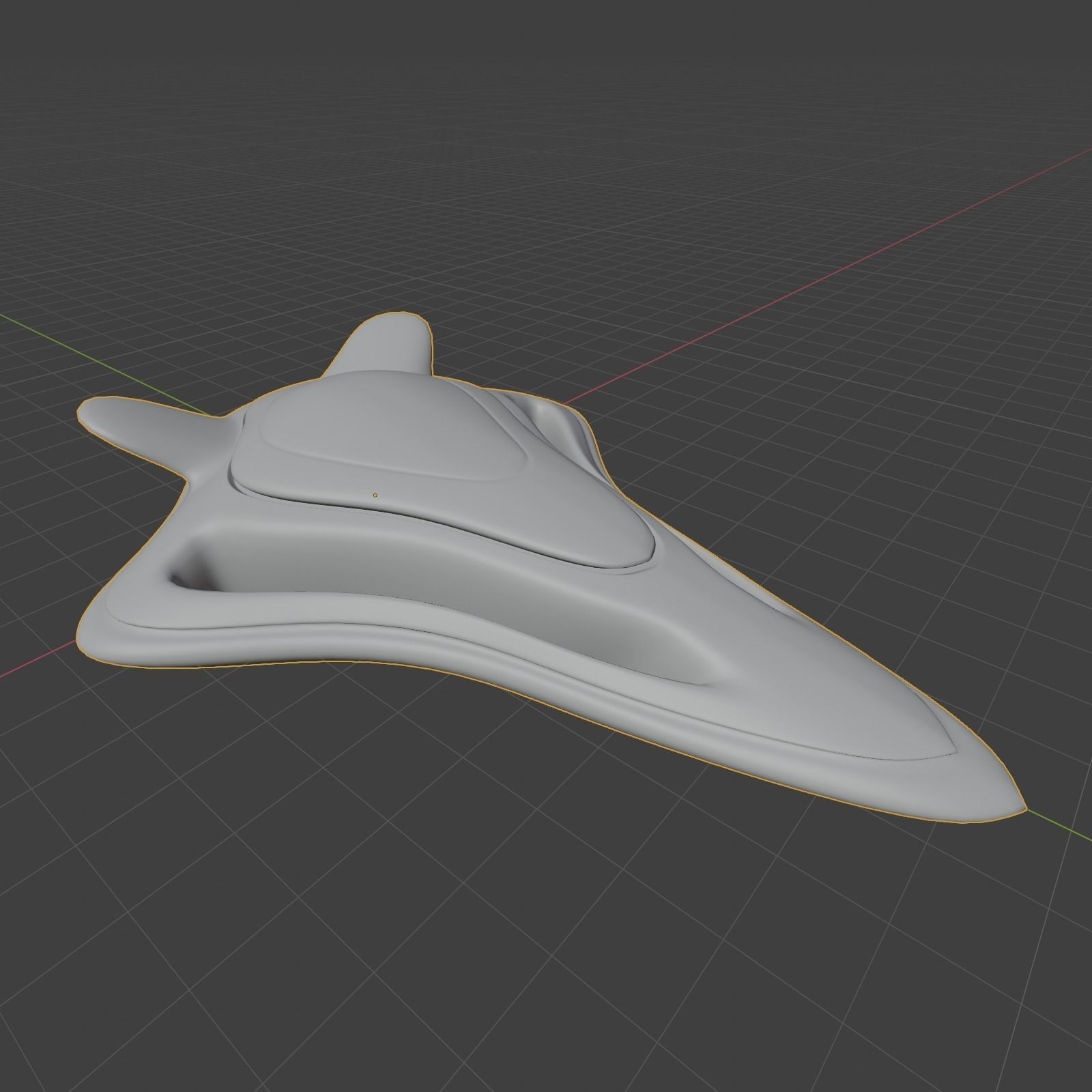 Spaceship sci-fi blend - ZebaxtianVR Low-poly 3D model_7