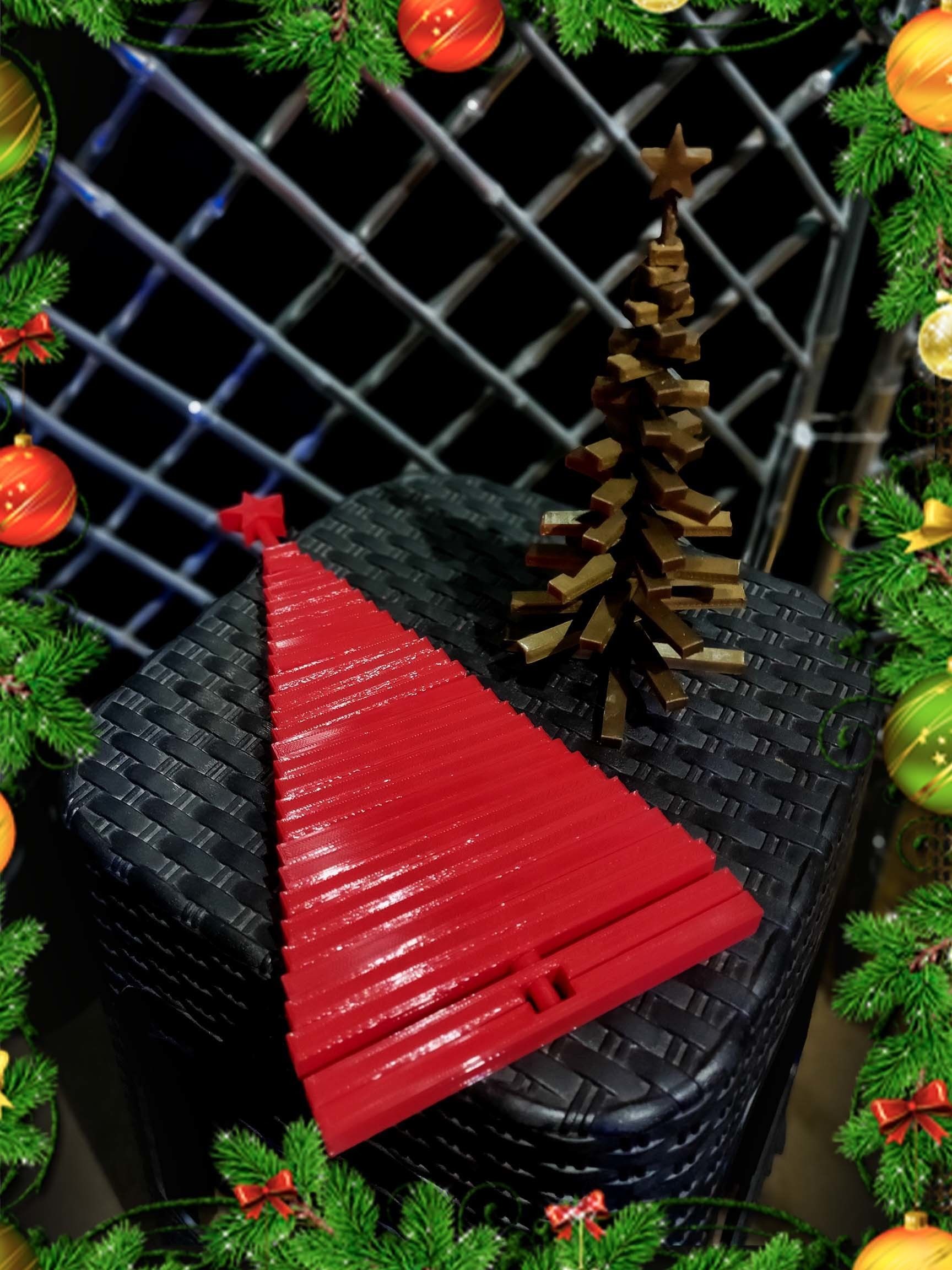 Christmas Tree - Print in Place - Arbolito de navidad 3D print model_1