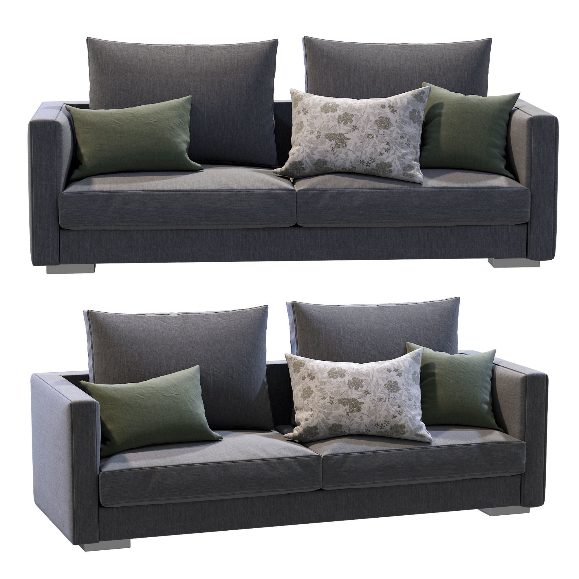 Sofa Tango By Marac 3D model_1