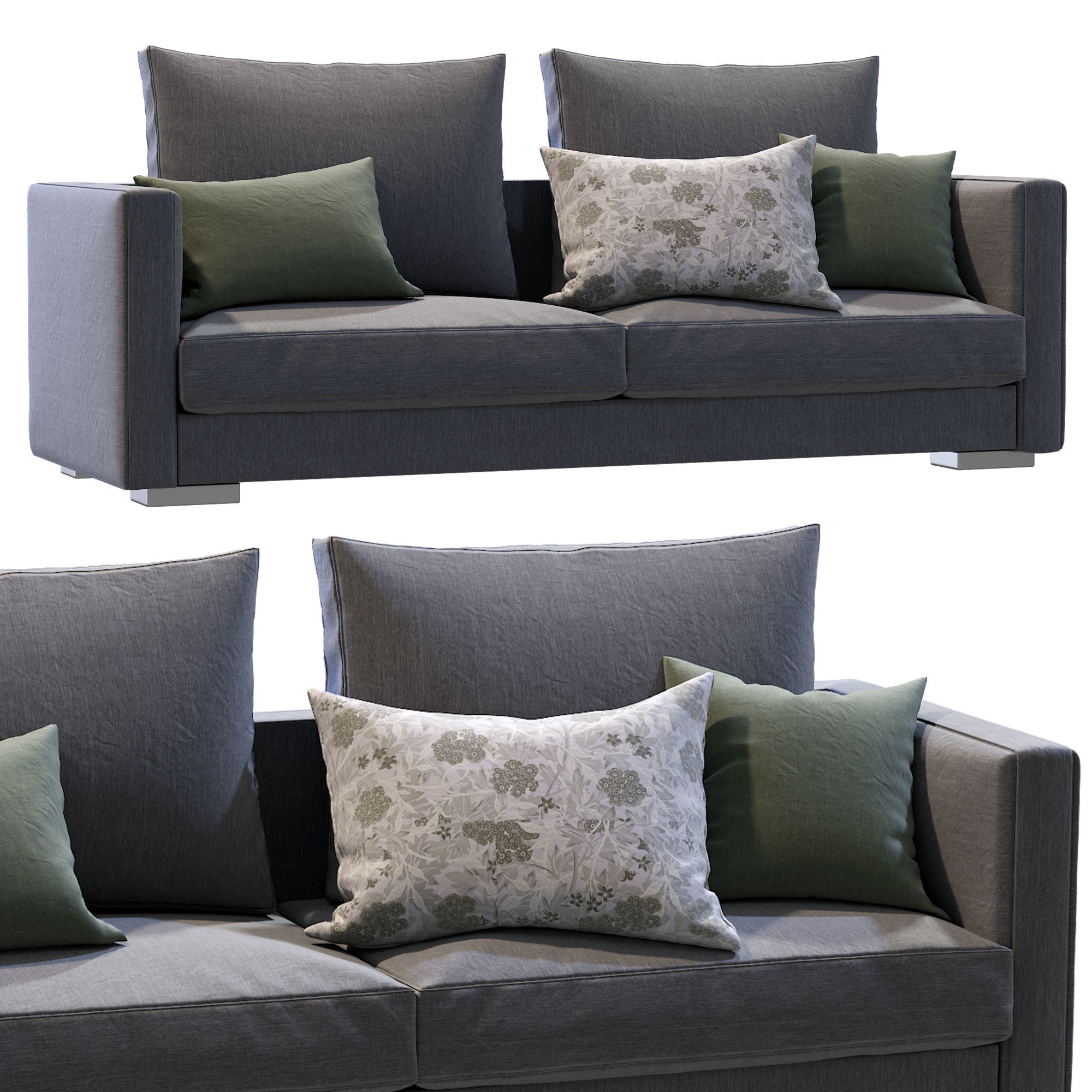 Sofa Tango By Marac 3D model_3