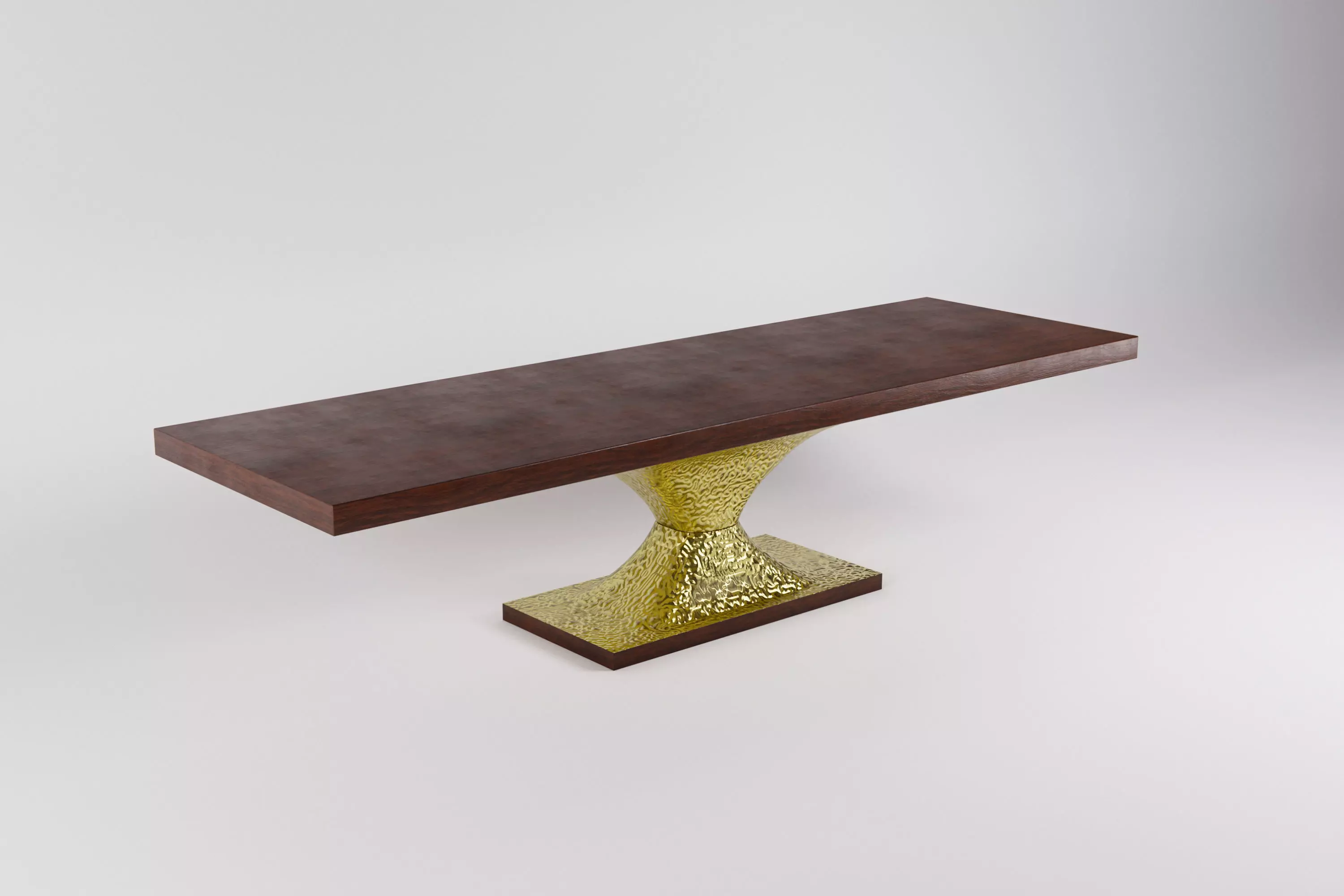 Luxury table Low-poly 3D model_0