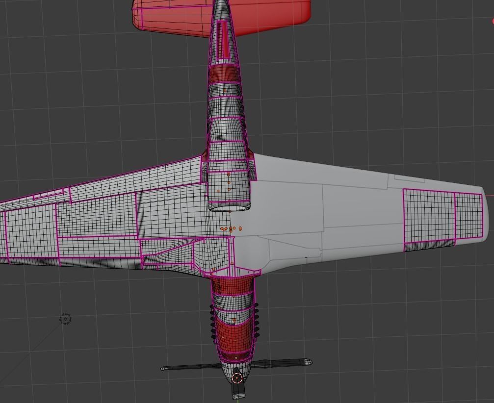 P-51 C Mustang Lopes Hope 3D model_20