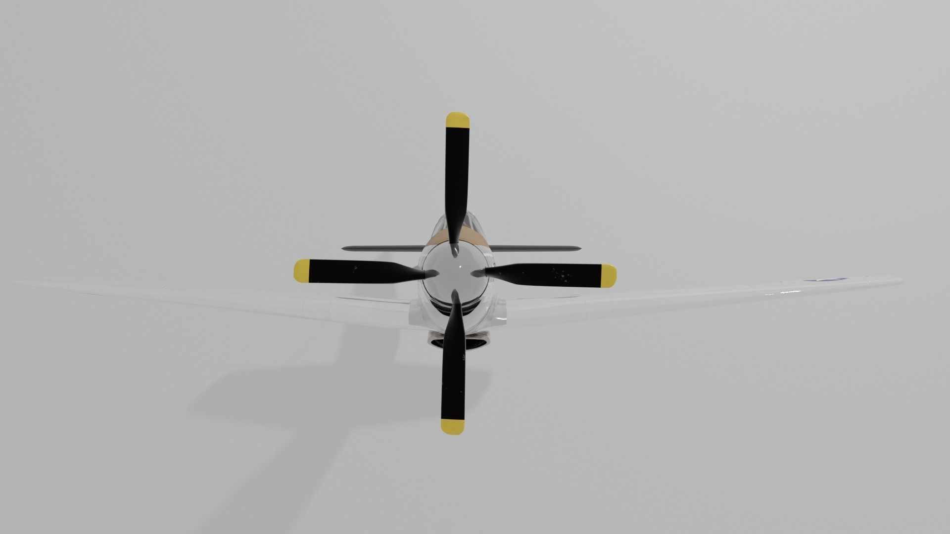 P-51 C Mustang Lopes Hope 3D model_14