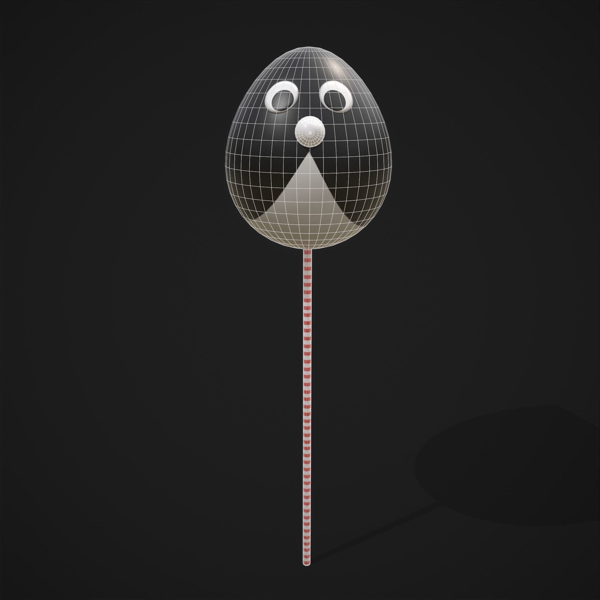 Penguin Cake Pops  Low-poly 3D model_27