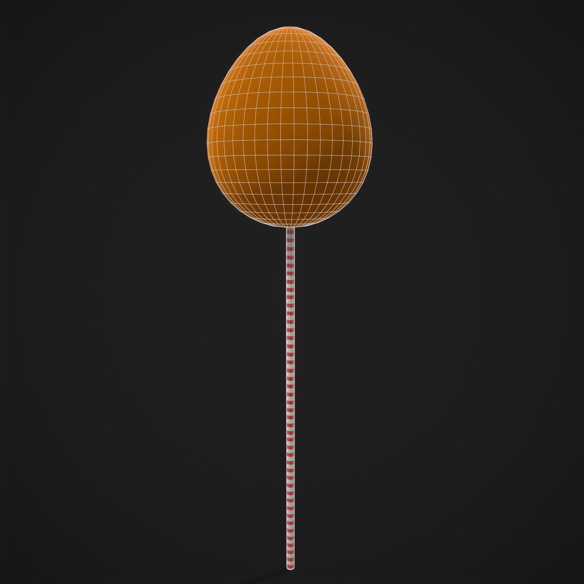 Penguin Cake Pops  Low-poly 3D model_36