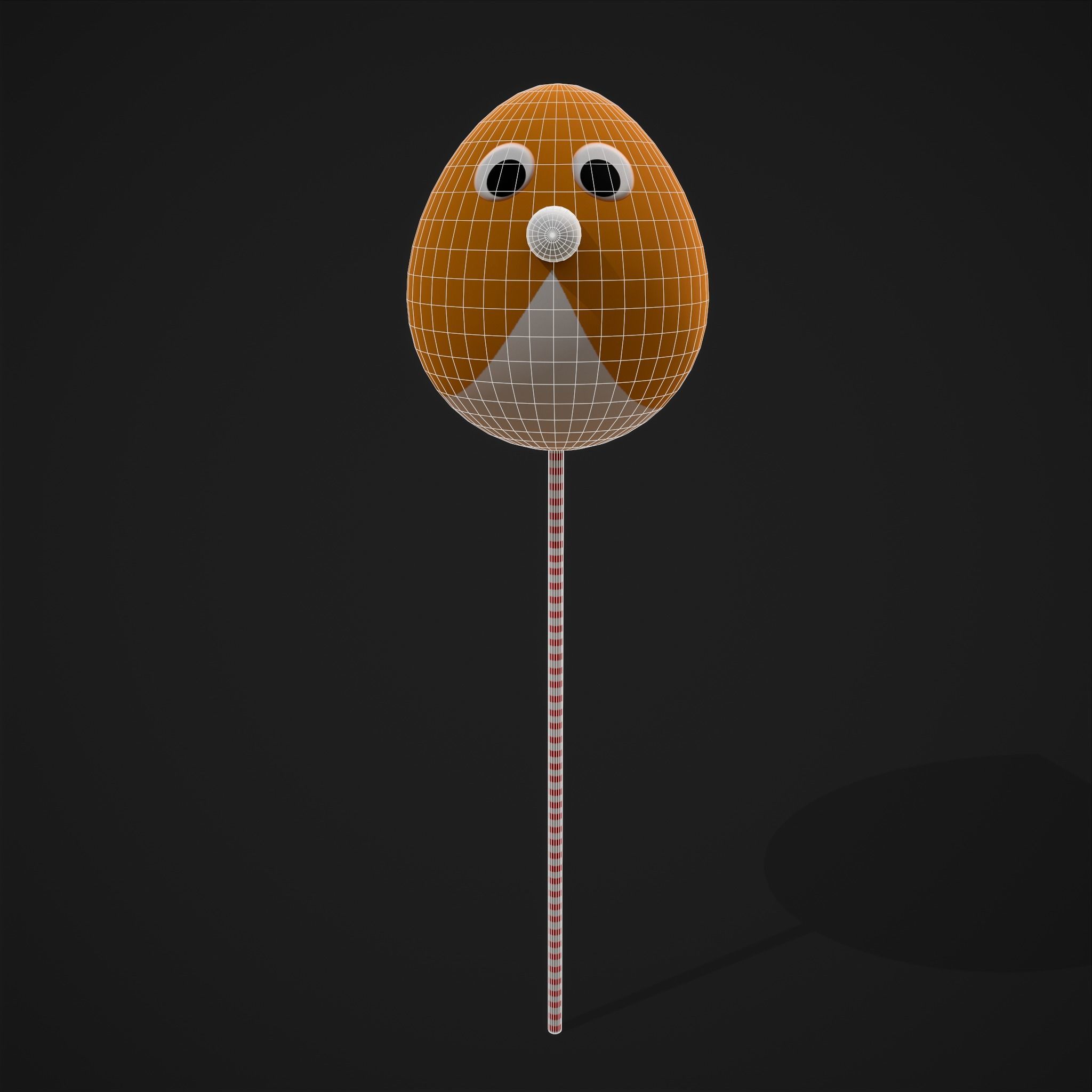 Penguin Cake Pops  Low-poly 3D model_23