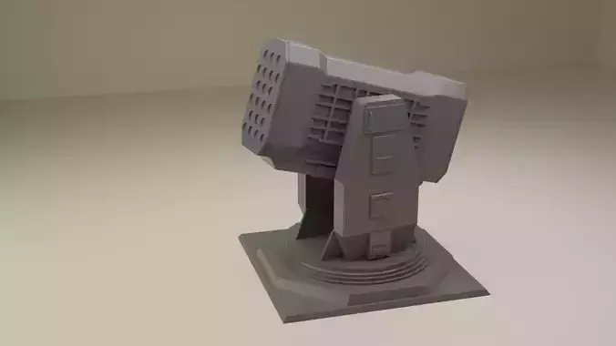 Rocket Turret for Eevee and Cycles