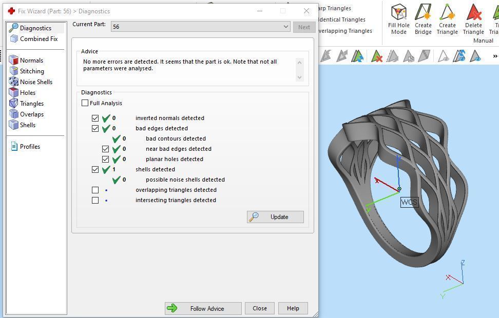 Ring Wavy 3D print model_8