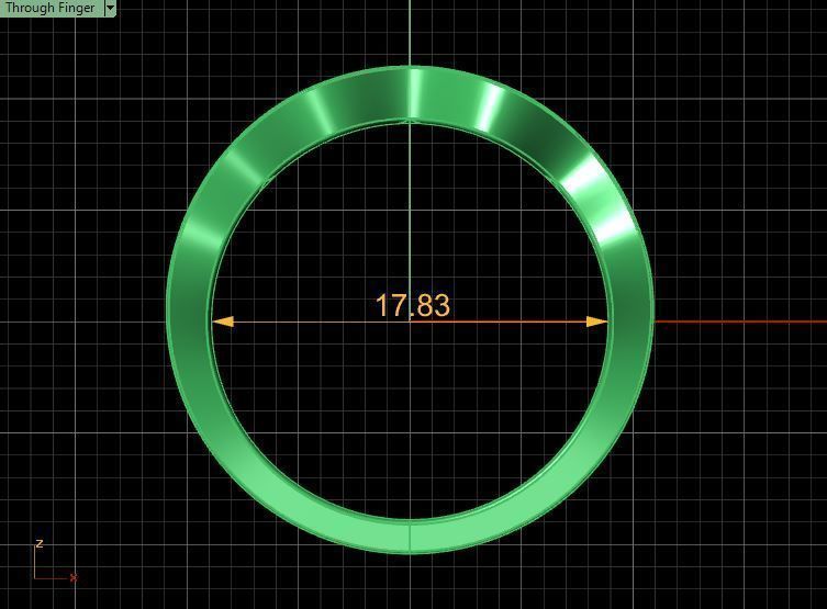 Ring Wavy 3D print model_10