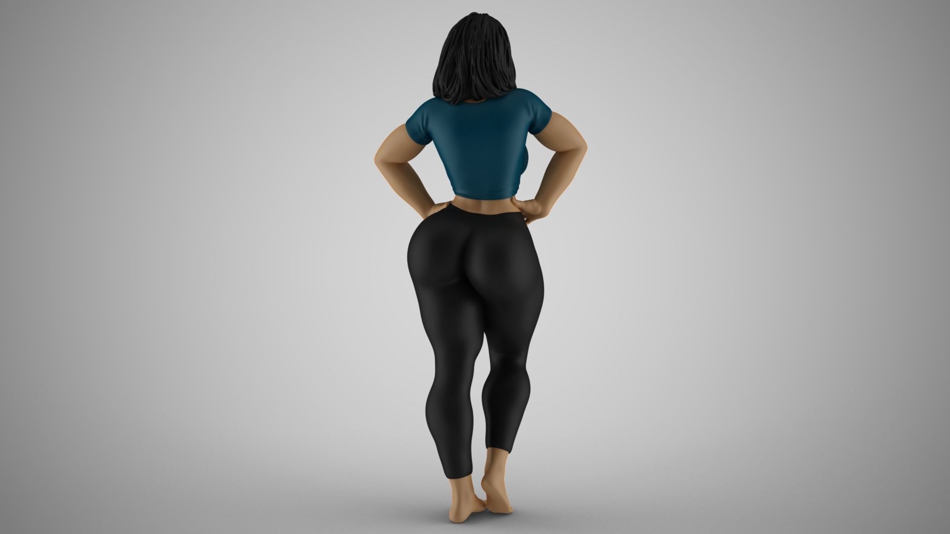 Headstrong Woman 3D print model_7