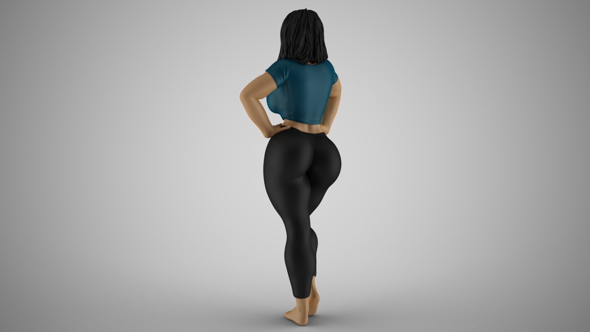 Headstrong Woman 3D print model_8