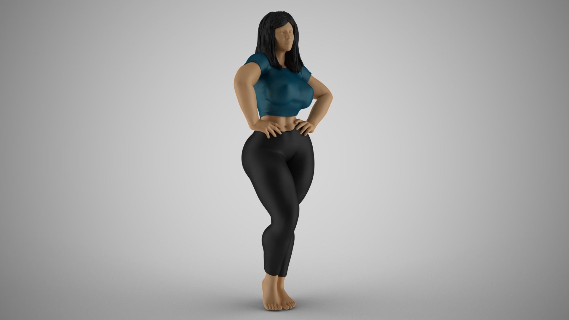 Headstrong Woman 3D print model_4