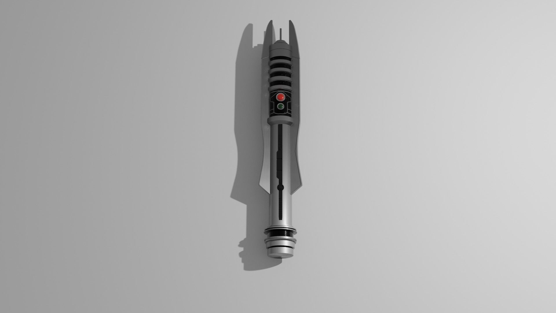 Darth Revan Lightsaber Low-poly 3D model_6