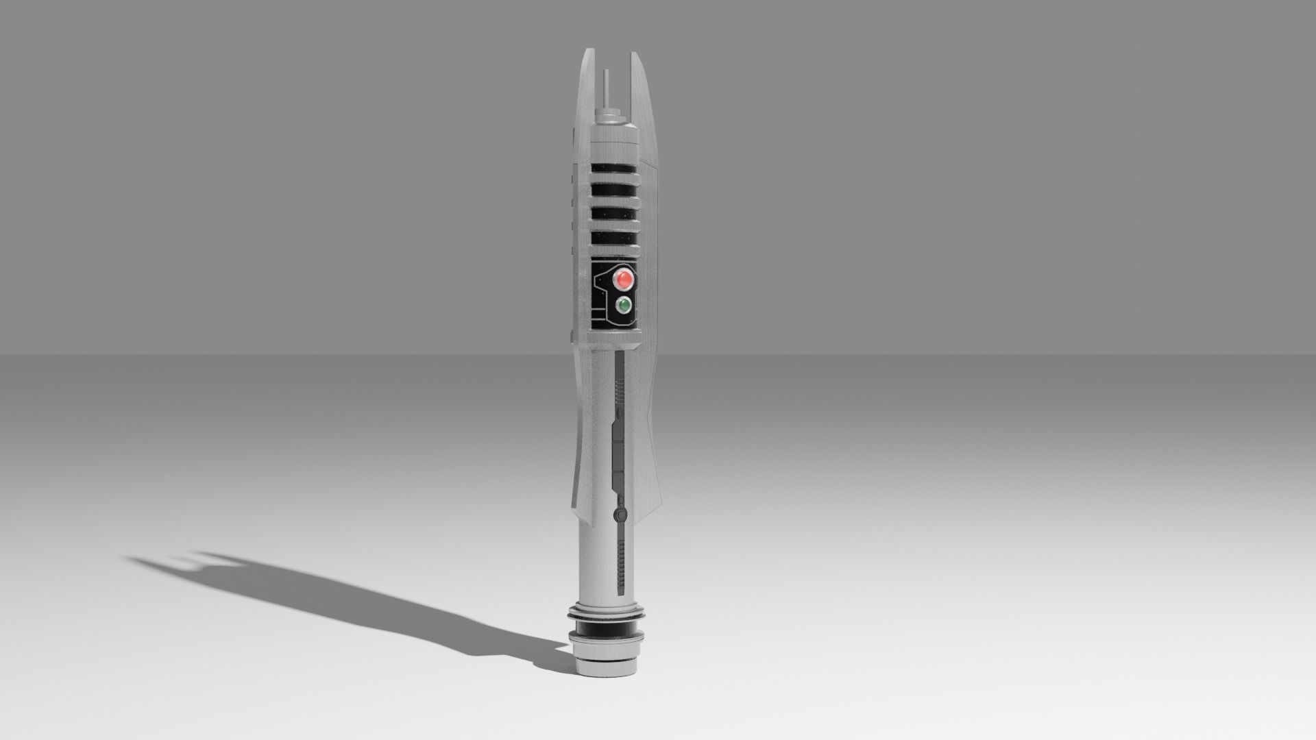Darth Revan Lightsaber Low-poly 3D model_2