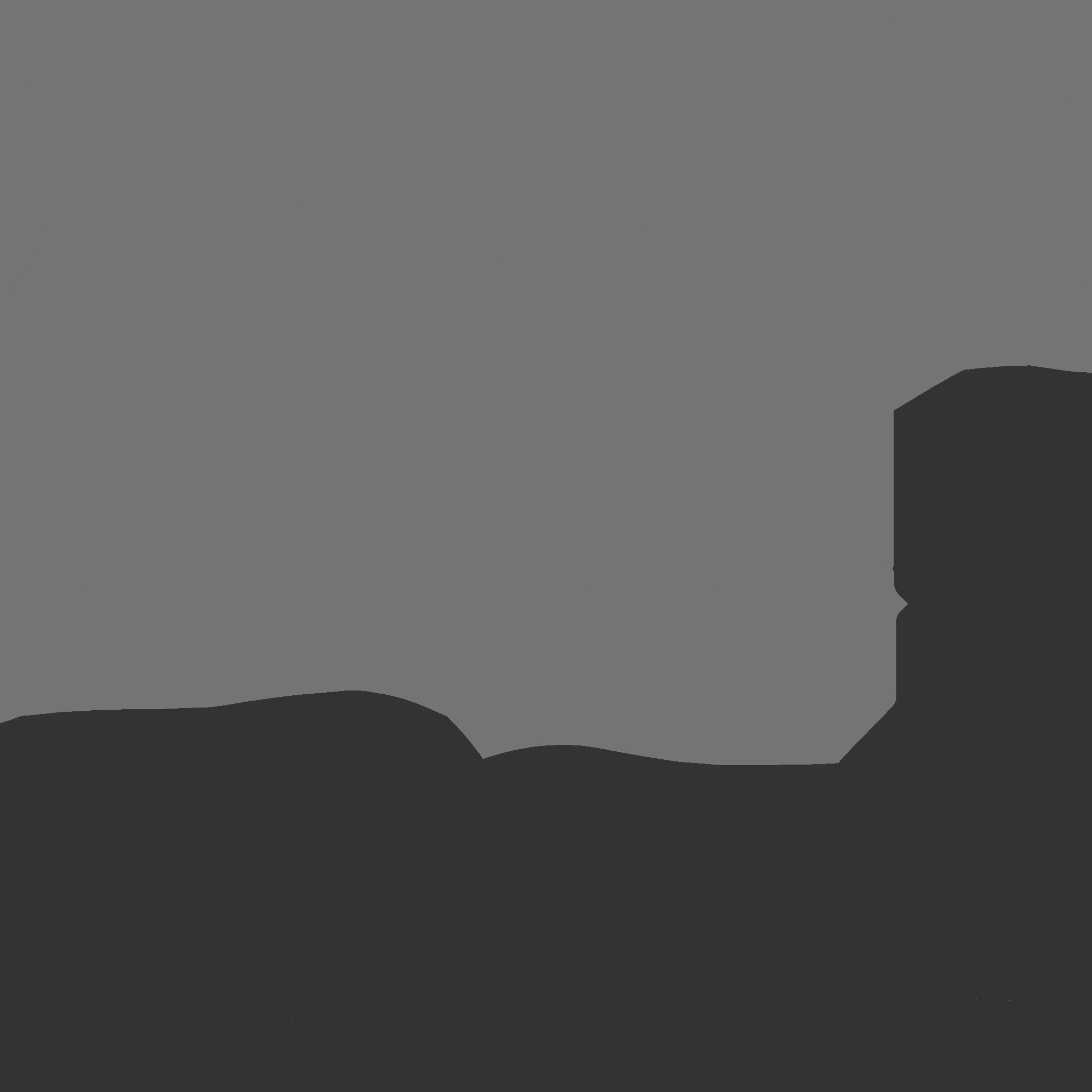 SciFi Glasses Visor 06 White - Character Design Fashion Low-poly 3D model_23