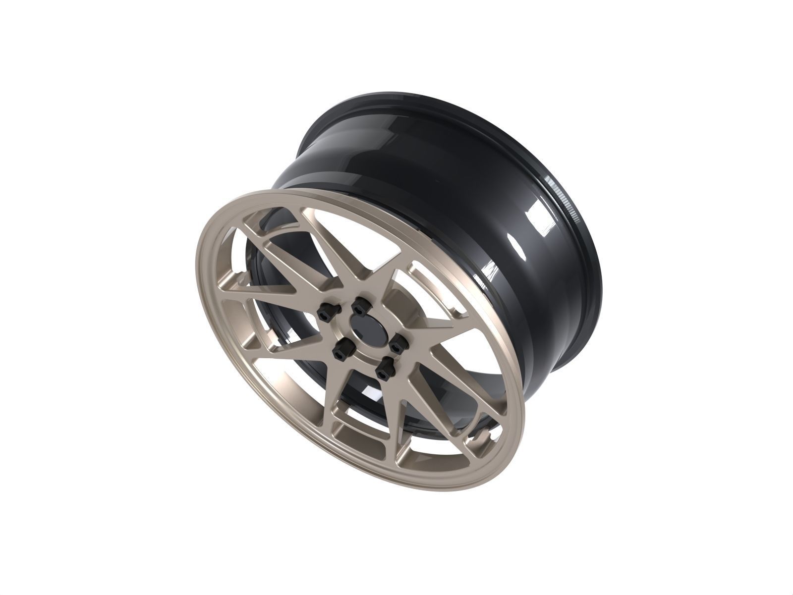 Rims enlemo part auto tuning 3D model_3