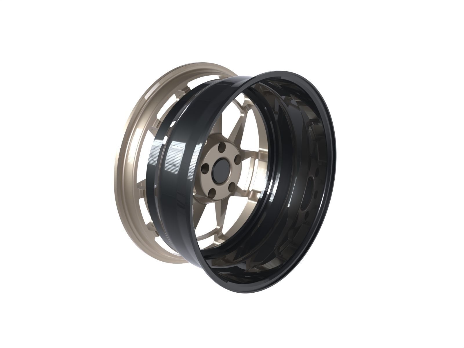 Rims enlemo part auto tuning 3D model_1