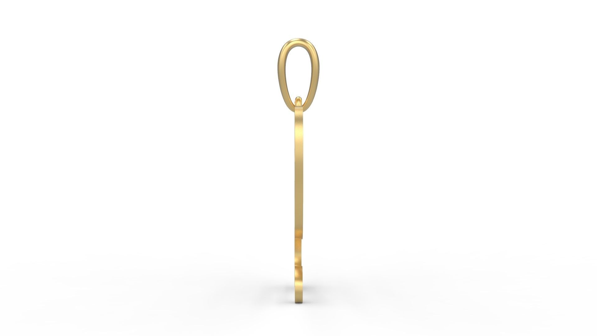 Initial Letters Pendant Canterbury Y 3D print model_2