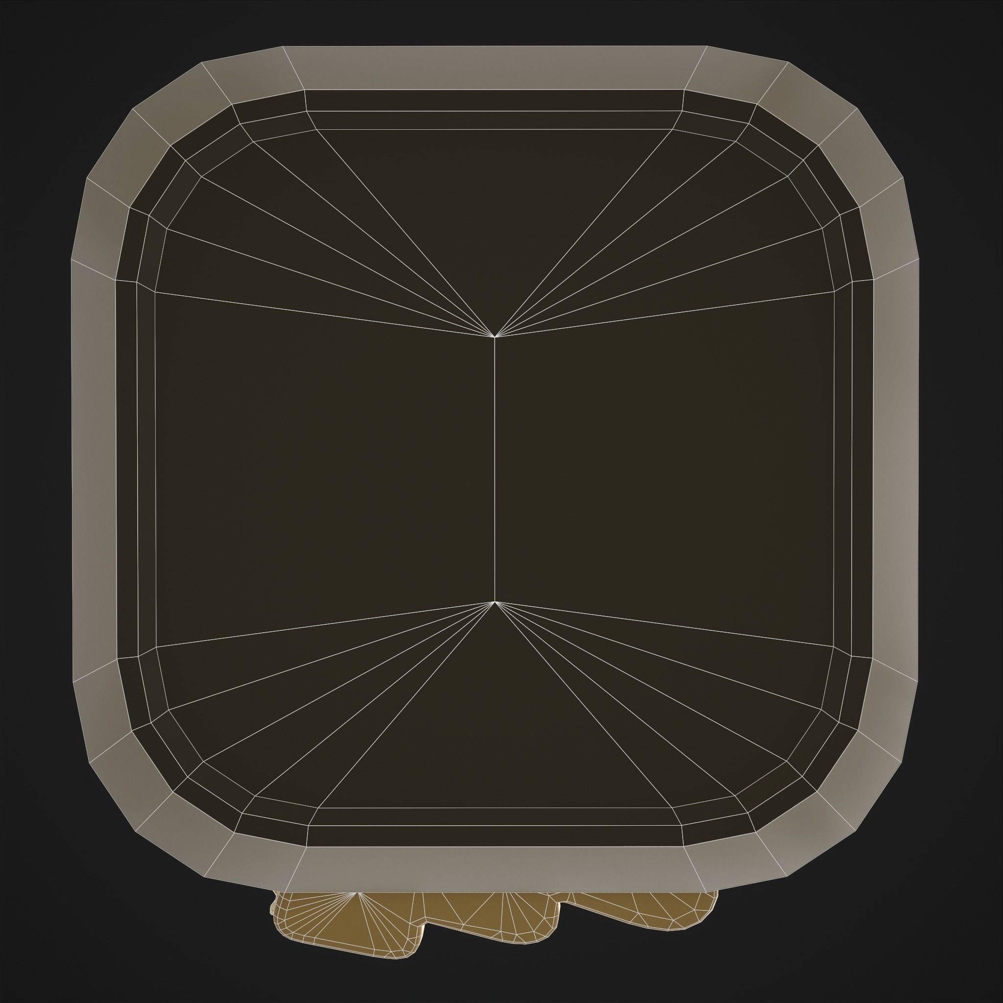 Christmas Tree Sugar Cookies Low-poly 3D model_14