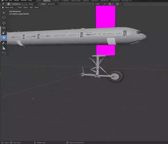 BOEING 777X 3d model