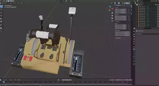 BOEING 767 throttle quadrant