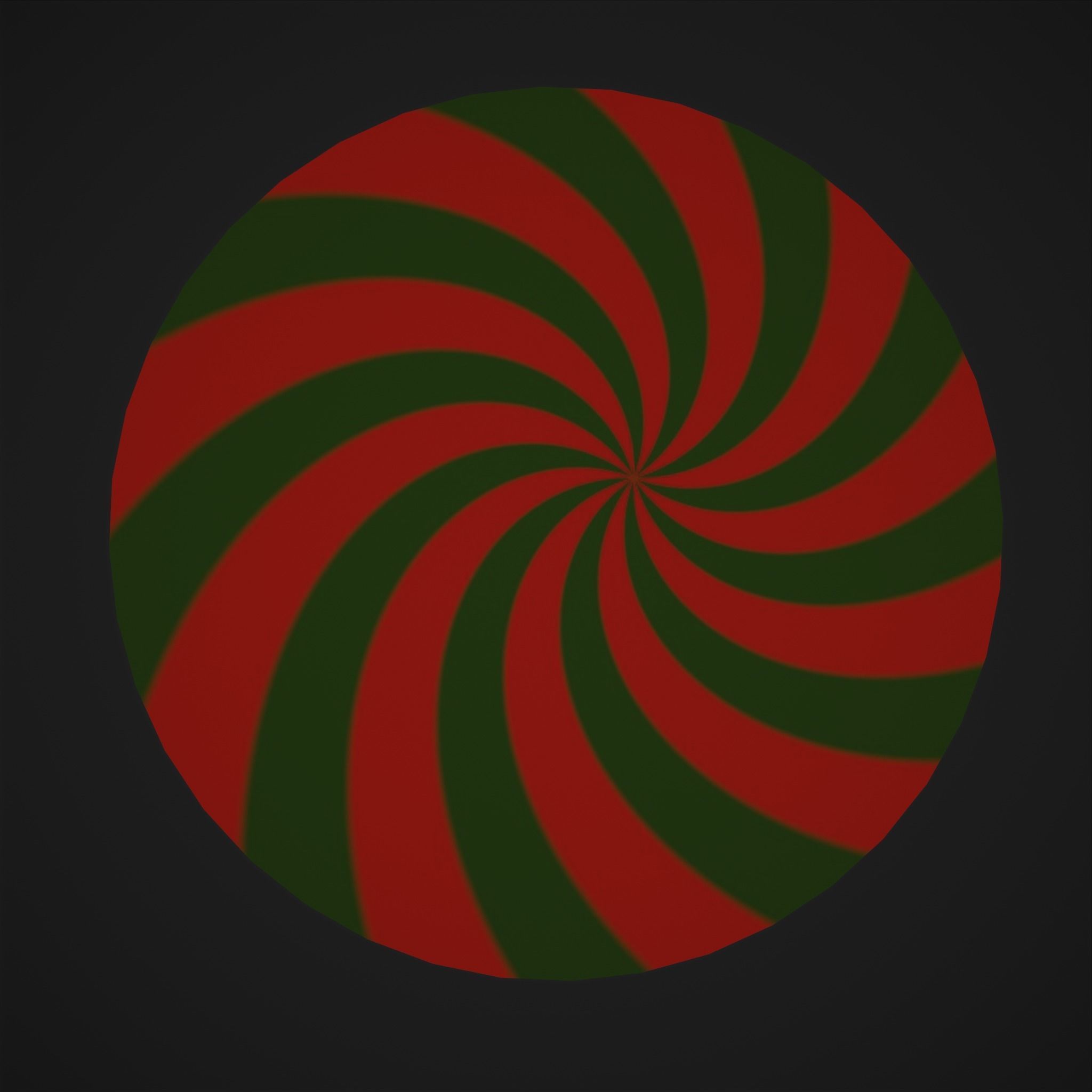 Christmas Reindeer Cake  Low-poly 3D model_15