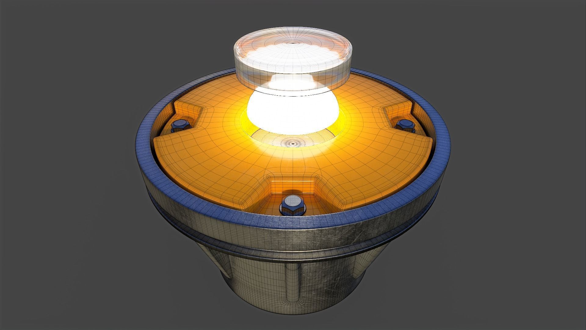Threshold Lamp 01 - High Poly 3D model_13
