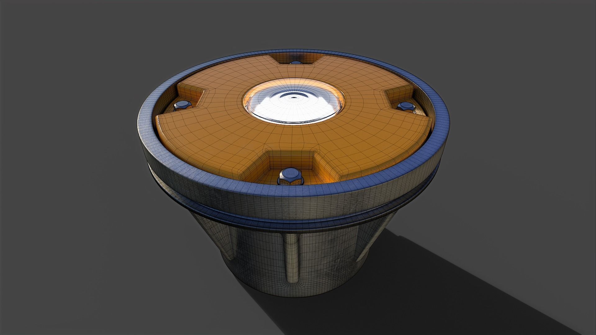 Threshold Lamp 01 - High Poly 3D model_1