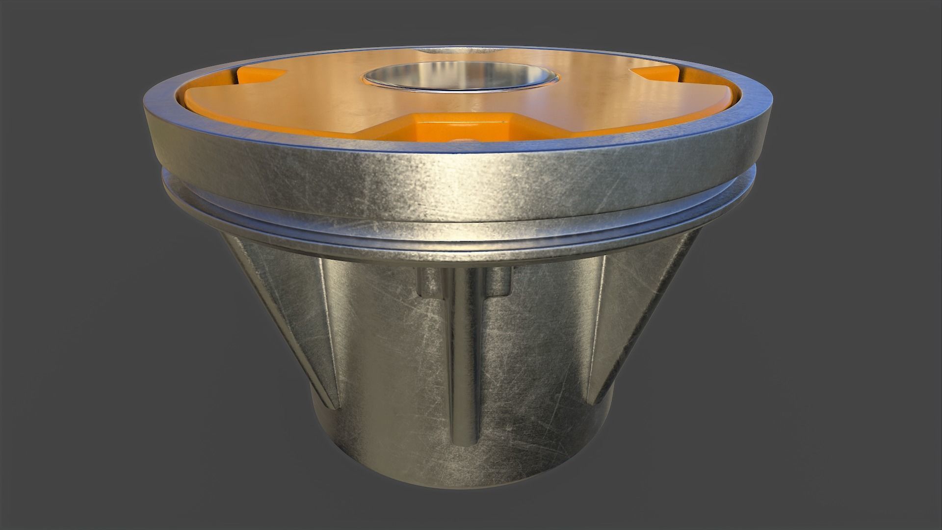 Threshold Lamp 01 - High Poly 3D model_2