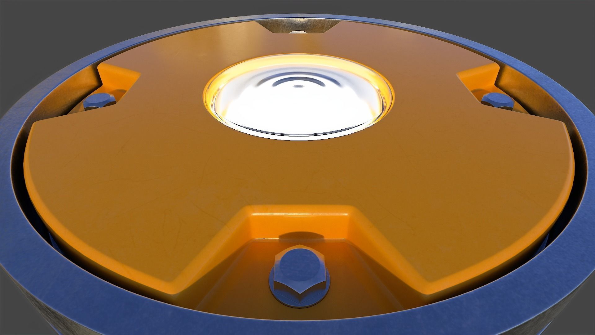 Threshold Lamp 01 - High Poly 3D model_10