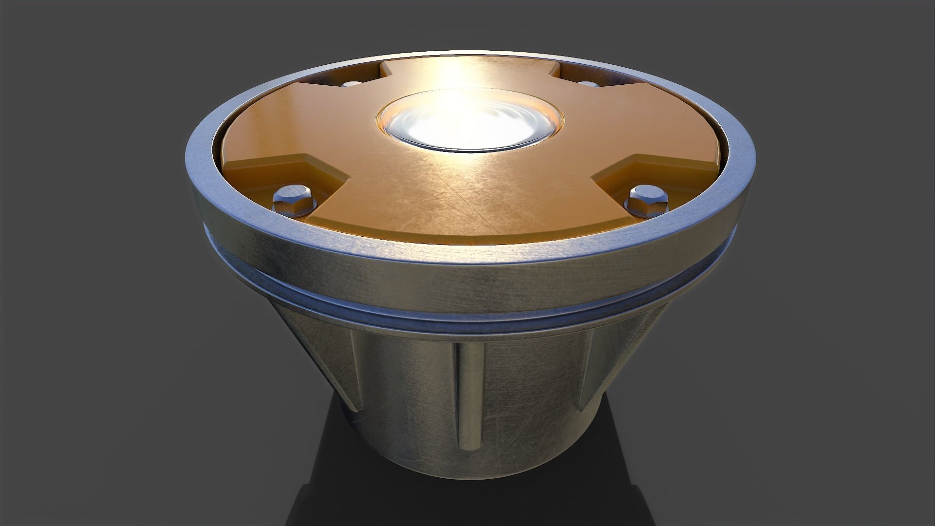 Threshold Lamp 01 - High Poly 3D model_4