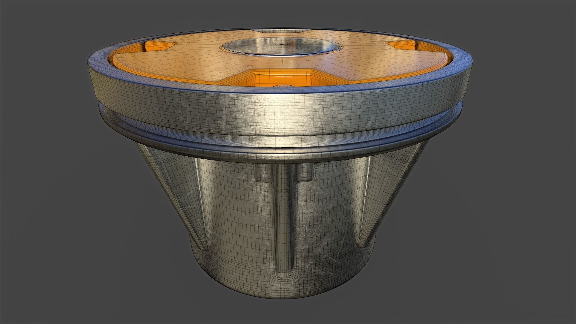 Threshold Lamp 01 - High Poly 3D model_3