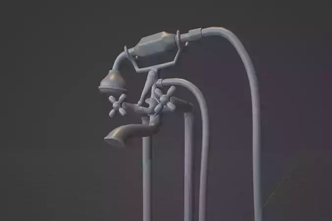 Vintage Shower Faucet