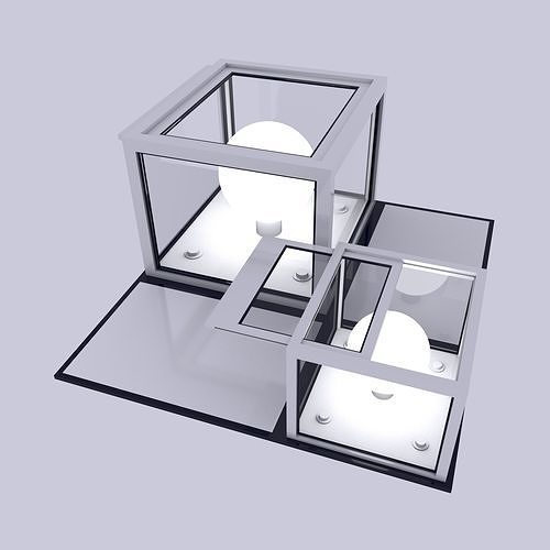 Lamps  Golden Section 3D model