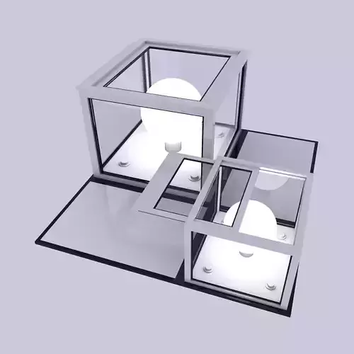 Lamps  Golden Section 3D model