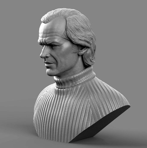 Jack Nicholson Bust - The Shining 3D print model