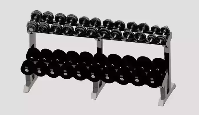 Dumbbell stand