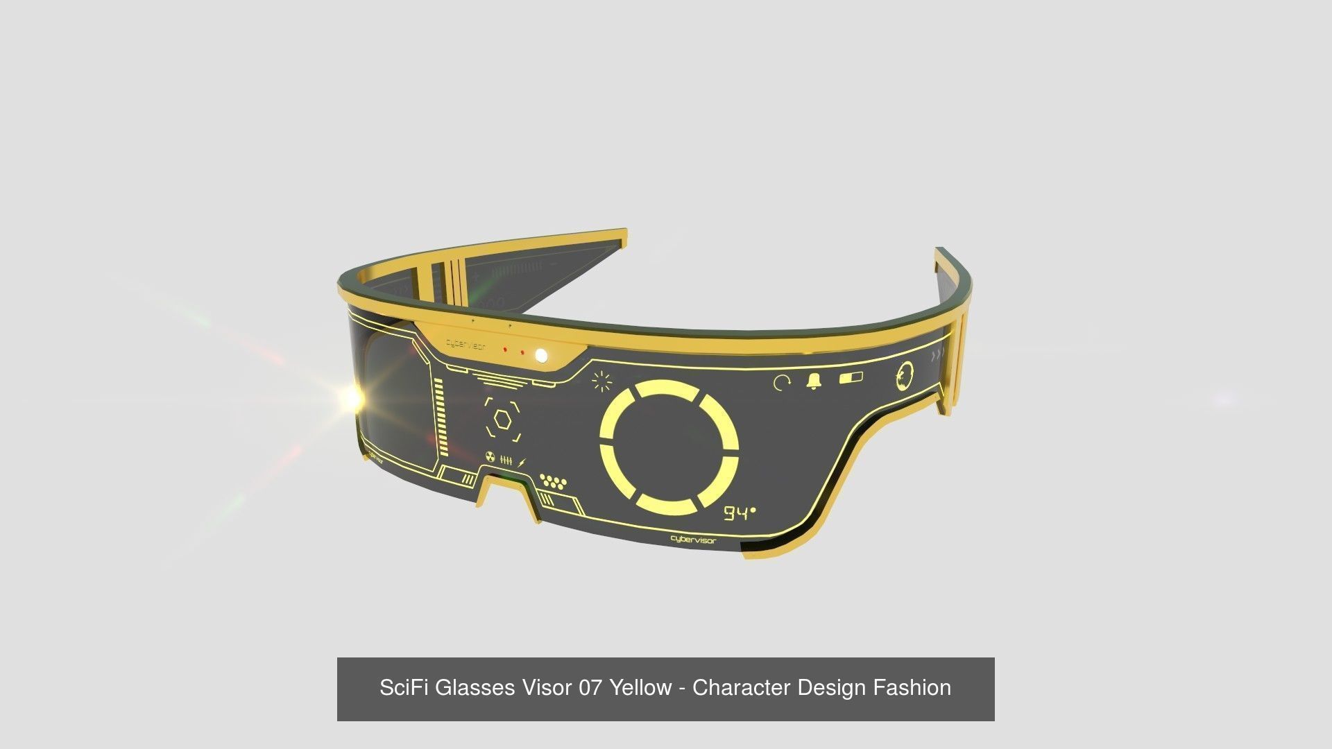 08 SciFi Glasses Visor Collection - Character Design Fashion _8