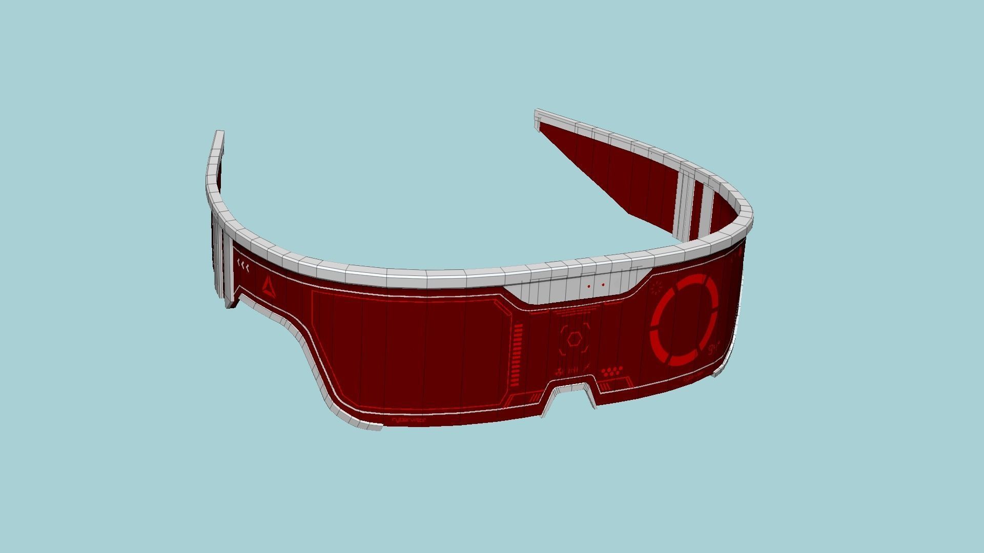 08 SciFi Glasses Visor Collection - Character Design Fashion _75