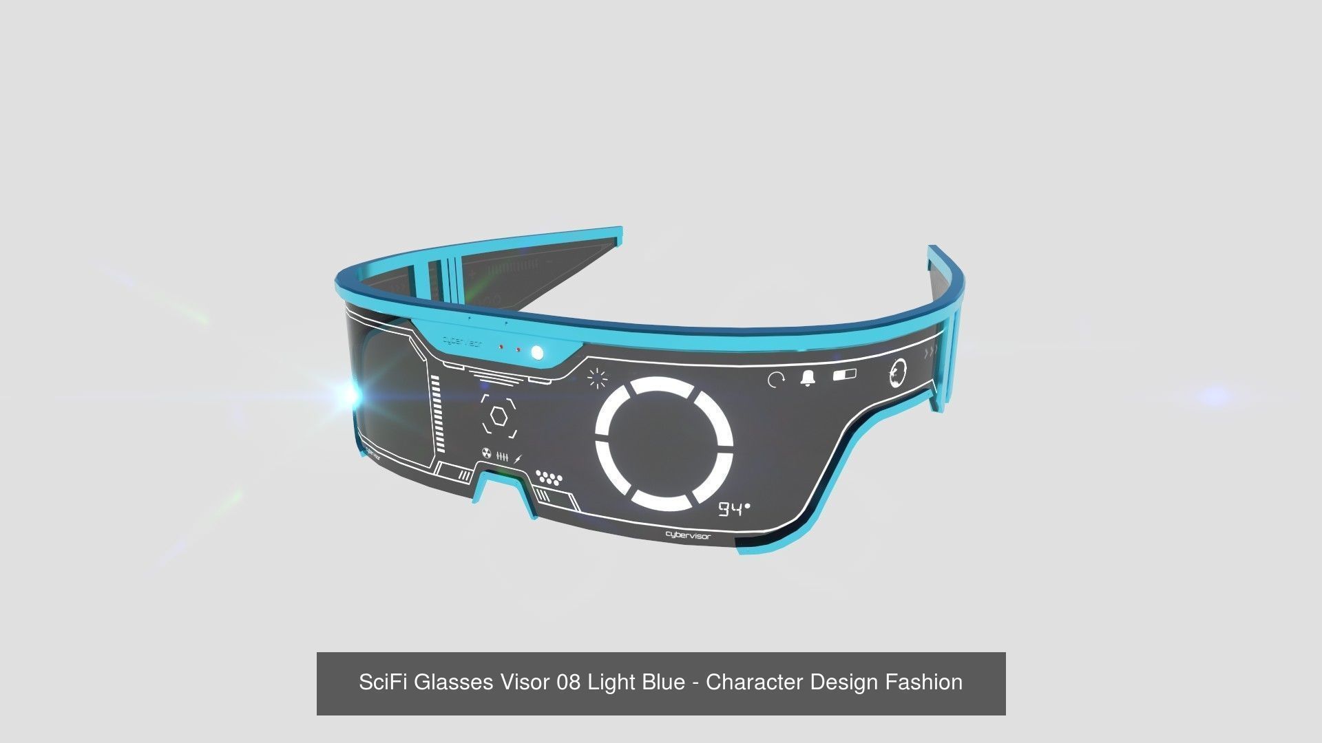 08 SciFi Glasses Visor Collection - Character Design Fashion _9