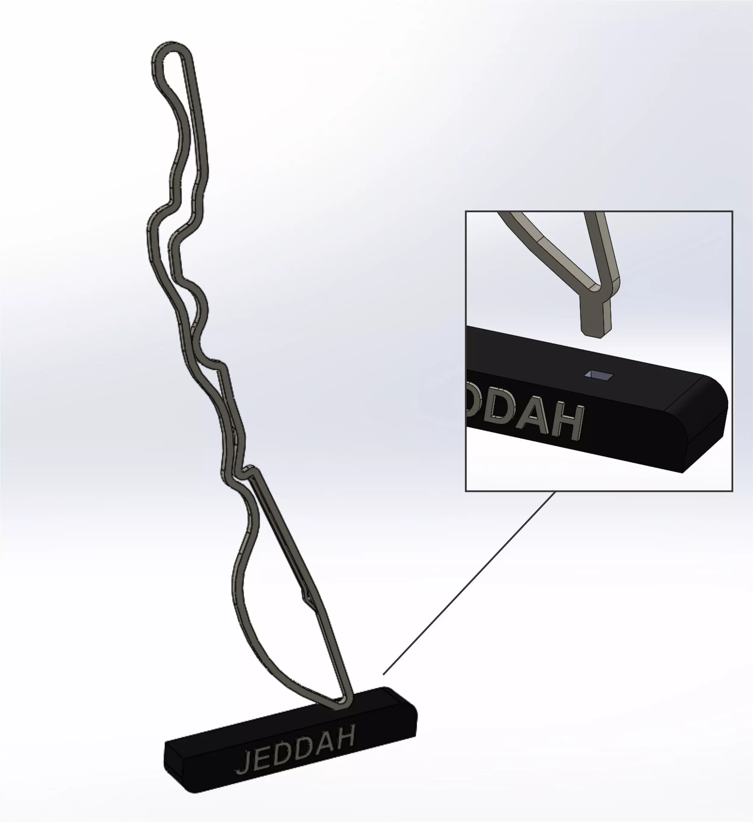 Formula 1 - Jeddah Corniche Circuit 3D model