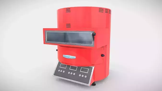 TurboChef Fire - Game Ready Low-Poly 3D Model
