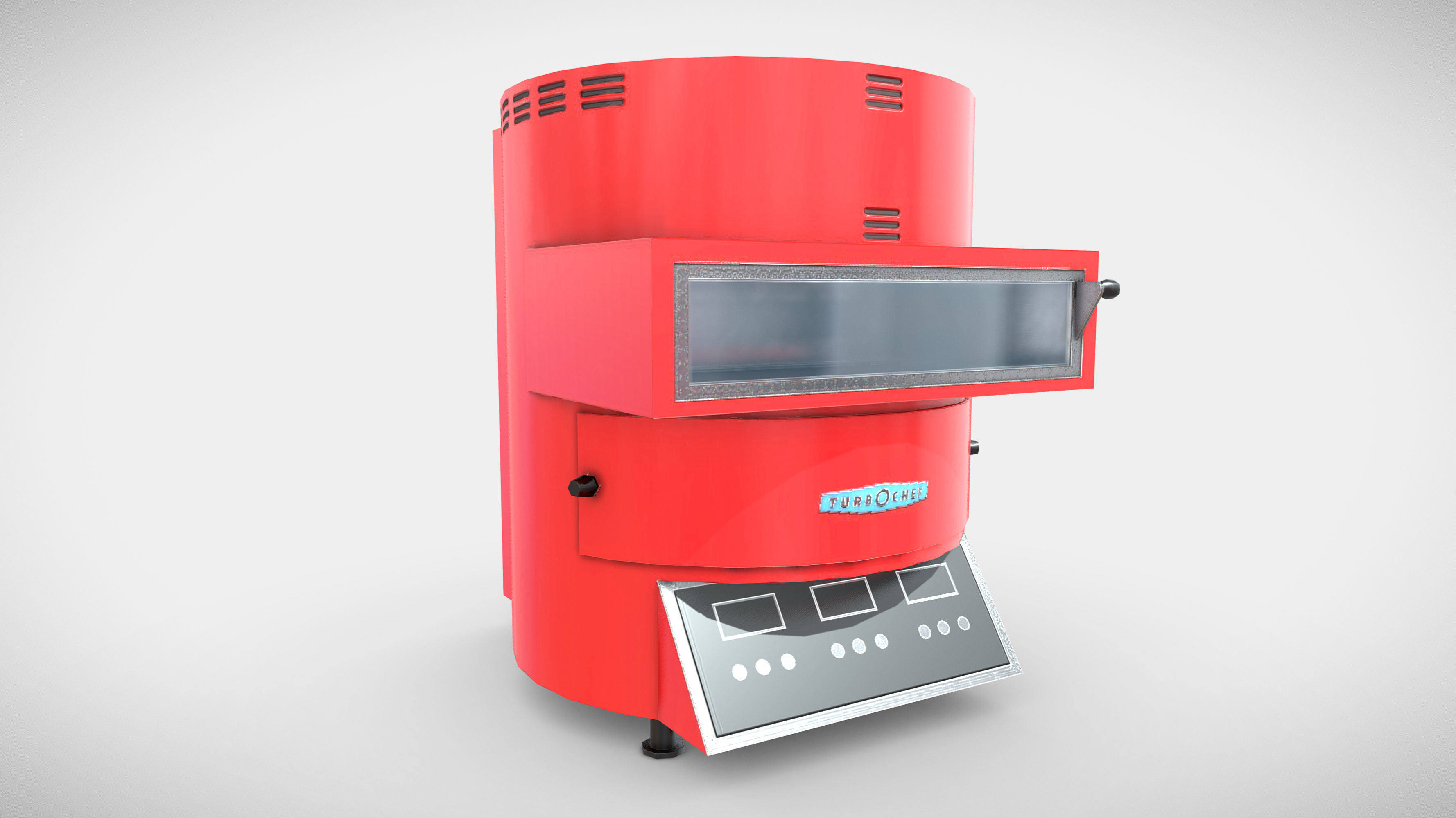 TurboChef Fire - Game Ready Low-Poly 3D Model Low-poly 3D model_1