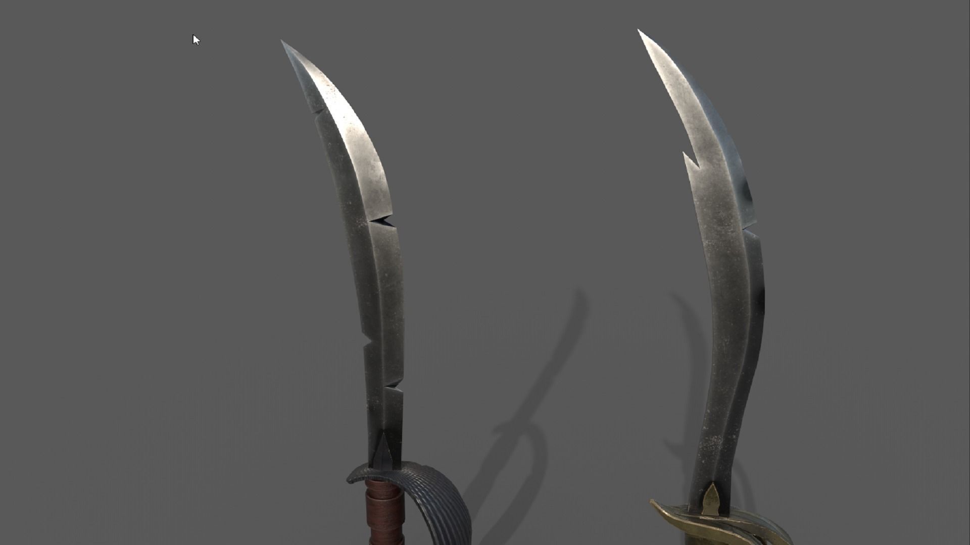 Stylized Cutlass Low-poly 3D model Low-poly 3D model_7