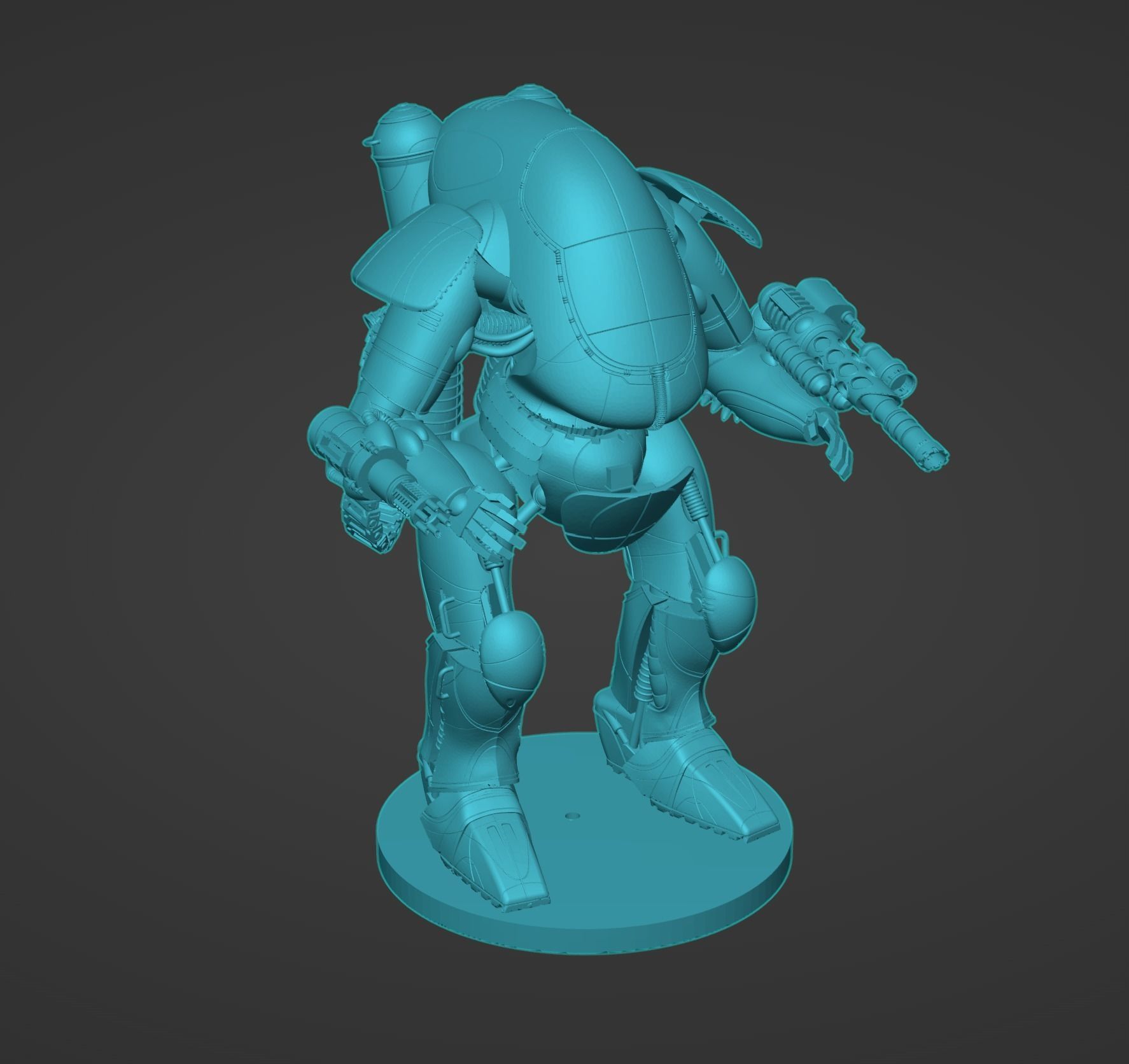 Sucker Punch Mech Robot 3D print model_3