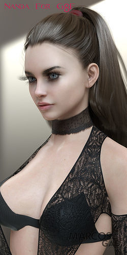 Nanda For Genesis 8 Female 3D model