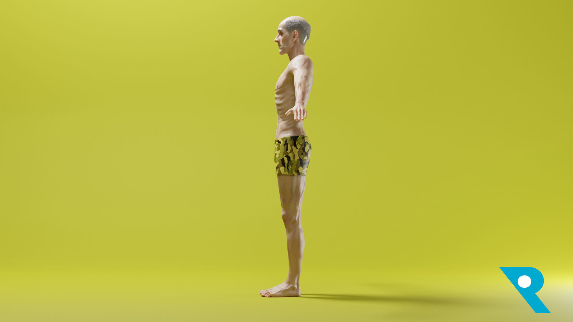 Realistic Male Character - Robert 3D model_4