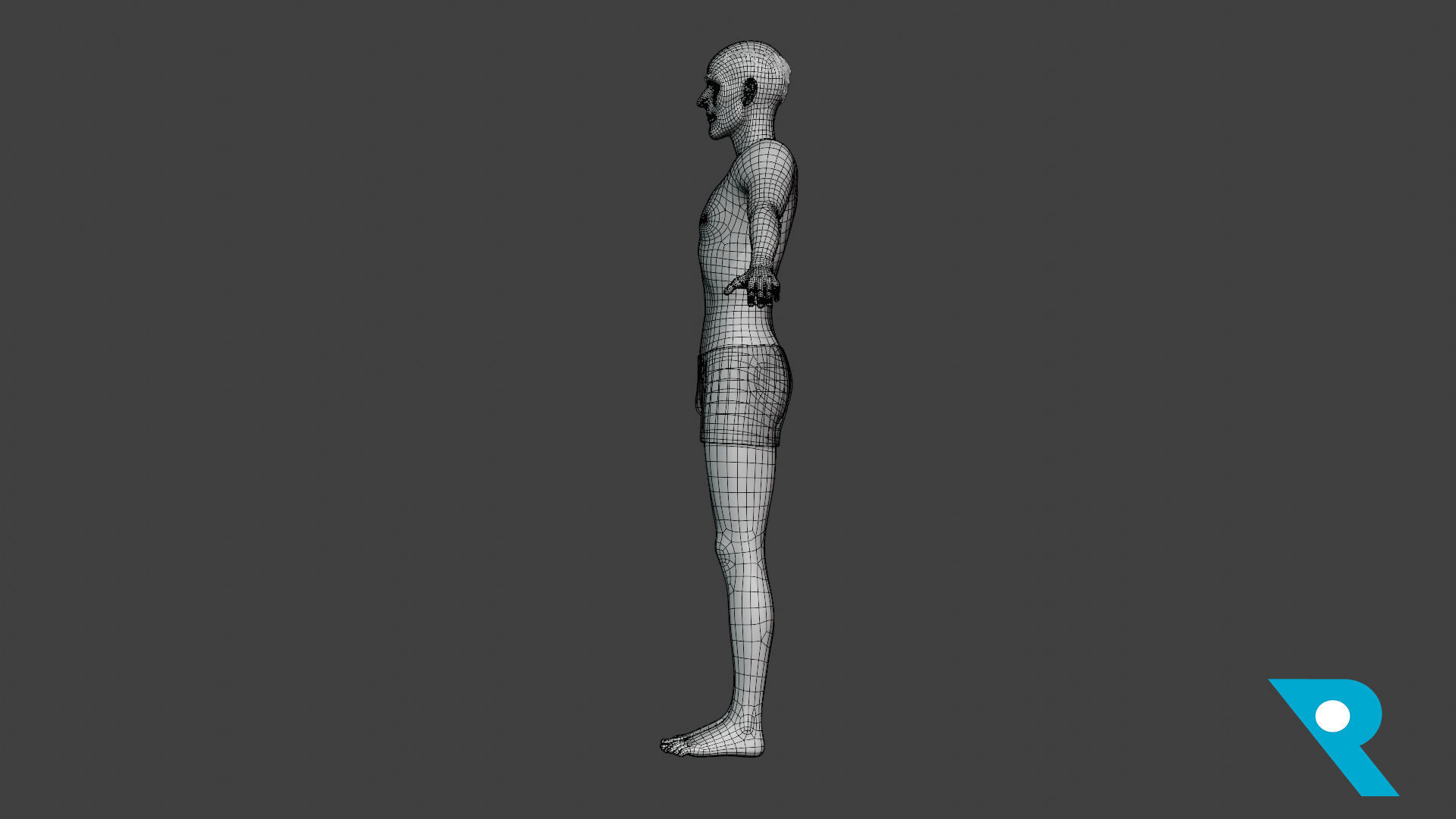 Realistic Male Character - Robert 3D model_14