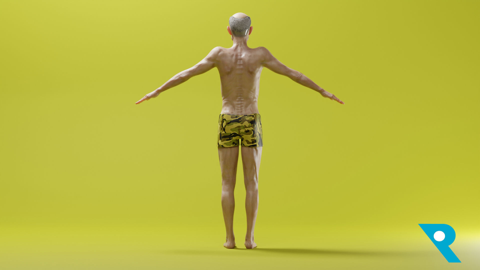 Realistic Male Character - Robert 3D model_3