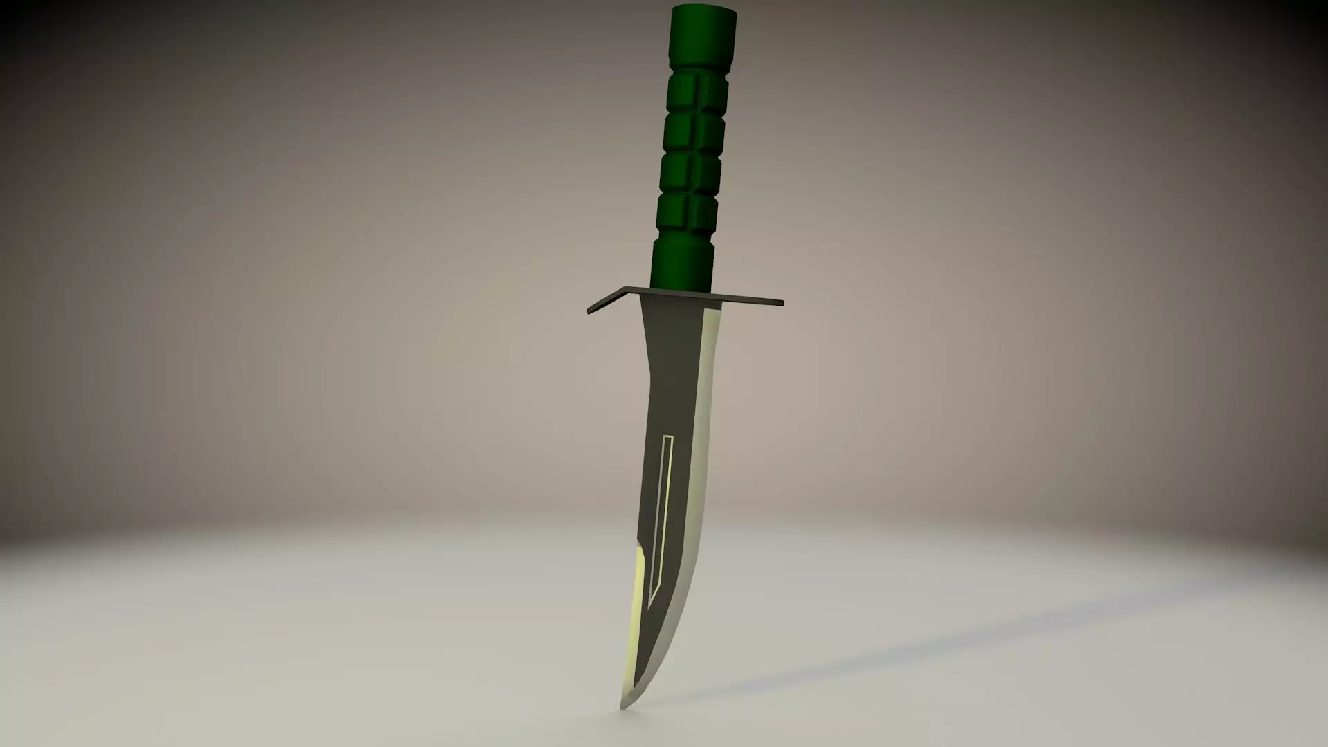 bayonet knife 3D print model